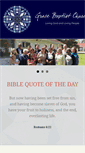 Mobile Screenshot of gracebaptistonline.com